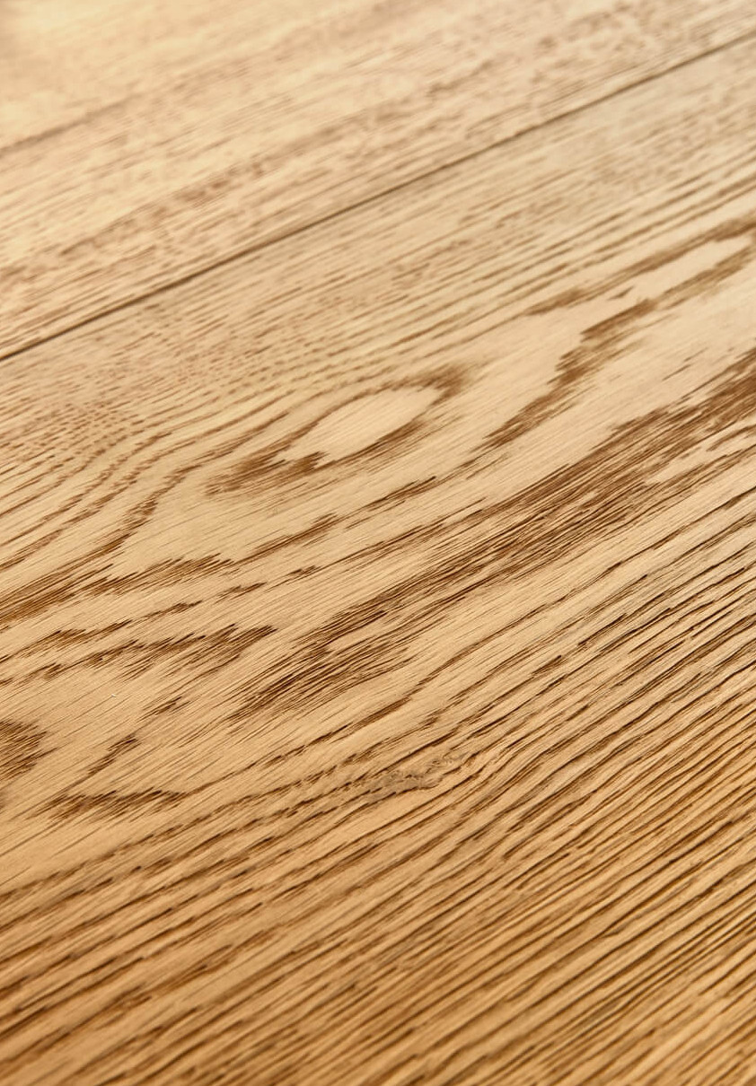 Mikroaufnahme HQ Parkett Landhausdiele gebürstet naturgeölt rustikal Oberfläche